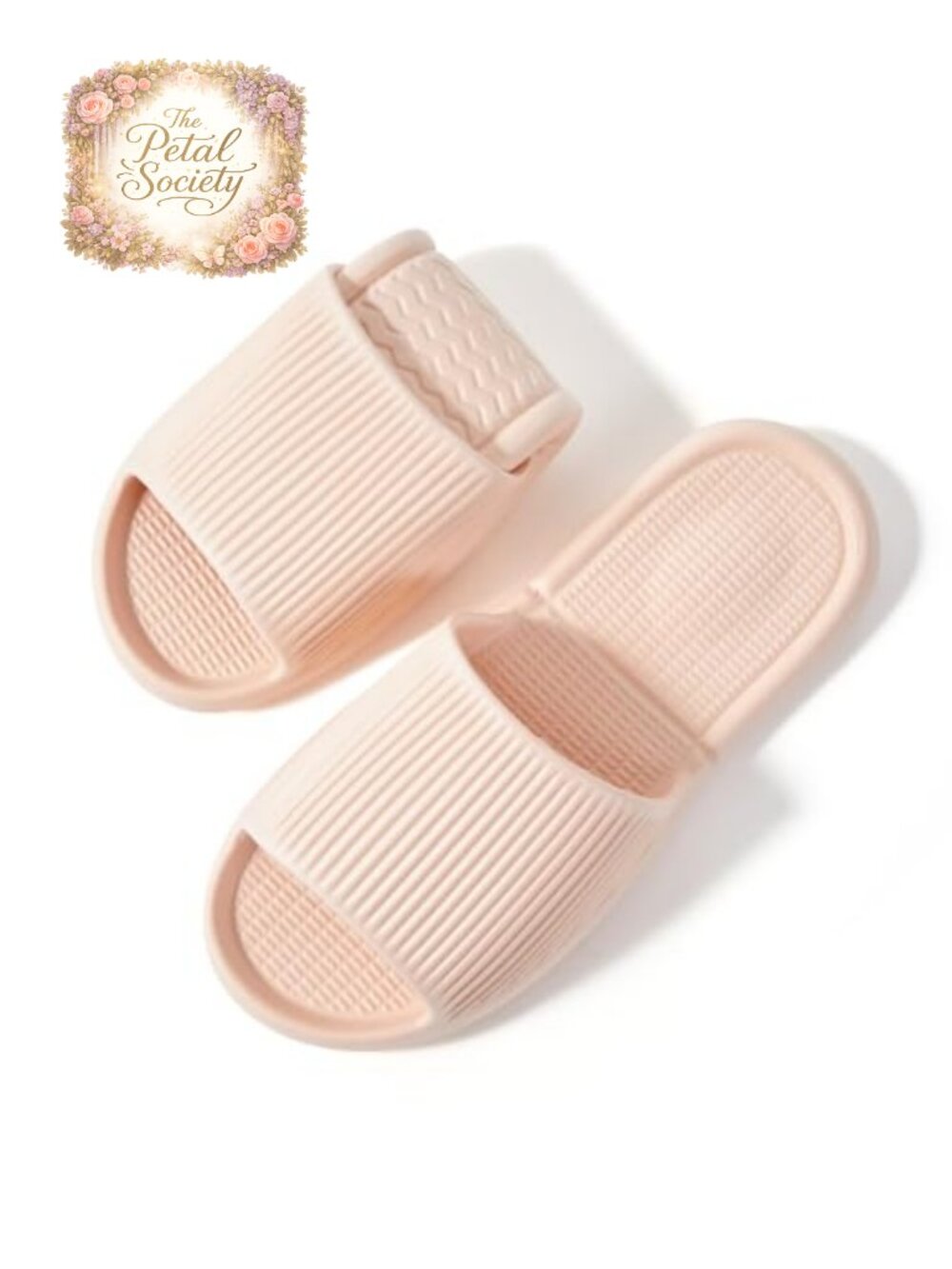 Foldable EVA Slippers Open Toe Non Slip Shower Travel Slides Unisex